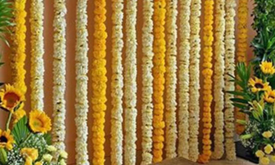 tanjore best garland decoration