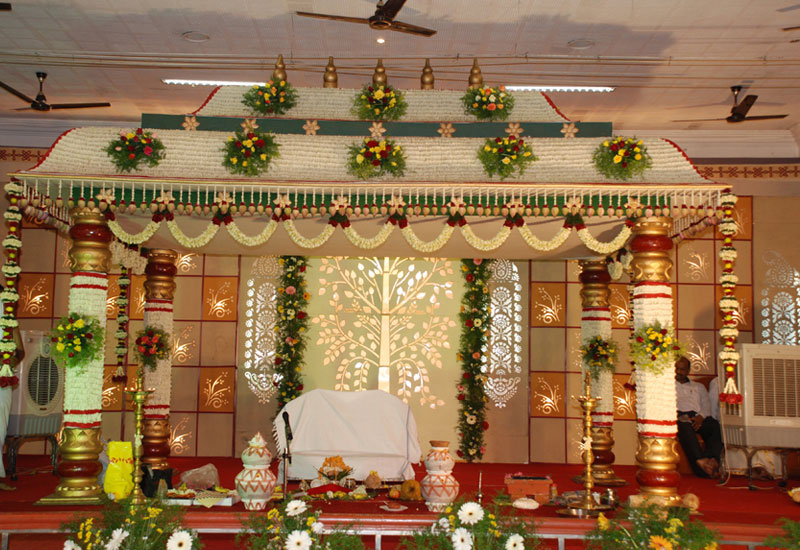 tanjore best stage decoration